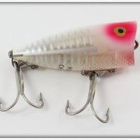 Vintage Heddon White Shore Chugger Jr Lure