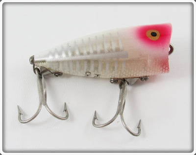 Vintage Heddon White Shore Chugger Jr Lure