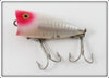 Heddon White Shore Chugger Jr