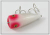 Heddon White Shore Chugger Jr