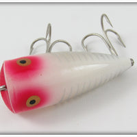 Heddon White Shore Chugger Jr