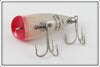 Heddon White Shore Chugger Jr