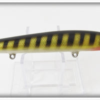 Vintage Black Black Stripes On Gold Foil Bang O Lure