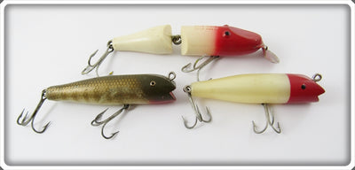 Creek Chub Lot Of Three: Baby Pikie & Darters