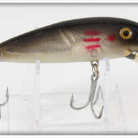Vintage Gudebrod Silver & Black Maverick Lure