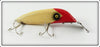 Vintage South Bend Red & White Min Oreno Lure 
