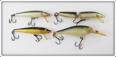 Rapala Minnow Lot Of Four