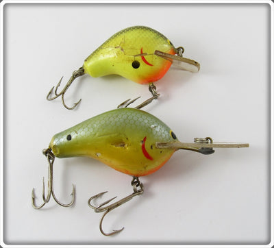 Bagley Shad On Chartreuse Fishable Pair