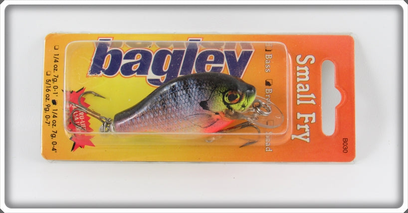 Bagley Small Fry Bream Lure On Card