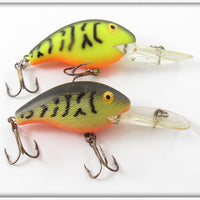 Vintage Rebel Green Crawdad Deep Wee R Pair