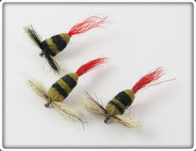 Marathon Yellow & Black Trout Houn Lot Of Three