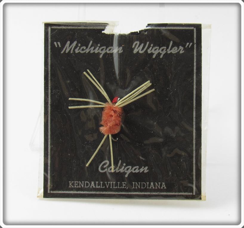 Caligan Michigan Wiggler Fly On Card