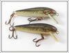 Vintage Rebel Naturalized Bass Tiny Floater Lure Pair