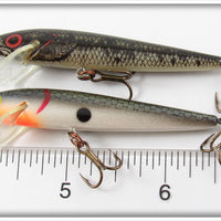 Rebel Naturalized Bass & Gold Scale Floater Pair
