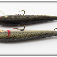 Rebel Naturalized Bass & Gold Scale Floater Pair
