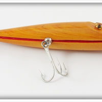 Contemporary Natural Wood Minnow Lure 