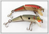 Rebel Naturalized Trout & Gold Scale Tiny Jointed Floater Lure Pair