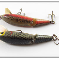 Rebel Naturalized Trout & Gold Scale Tiny Jointed Floater Pair