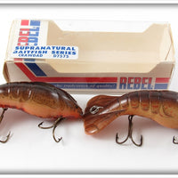 Vintage Rebel Supranatural Baitfish Crawdad Pair With One Box