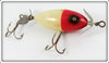 Vintage South Bend Red Head White Baby Surf Oreno Lure