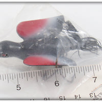 Bass Bird Lure Co Black & Red Bass Bird In Package