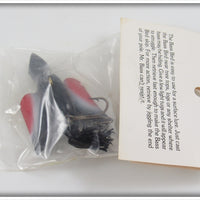 Bass Bird Lure Co Black & Red Bass Bird In Package