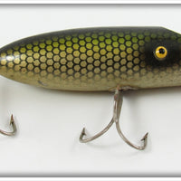 South Bend Green Scale Midget Wobbler