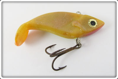 Vintage Mann's Yellow Pogo Shad Lure