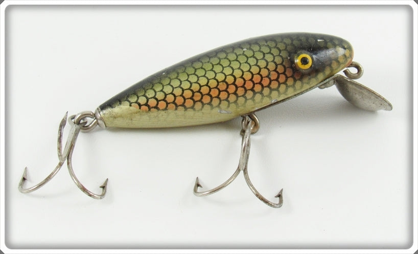 Vintage Meadow Brook Red Side Chub Baby Pikie Lure