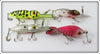 Whopper Stopper Lot Of Four Fishable Lures