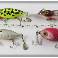 Whopper Stopper Lot Of Four Fishable Lures