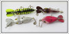 Whopper Stopper Lot Of Four Fishable Lures