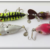 Whopper Stopper Lot Of Four Fishable Lures