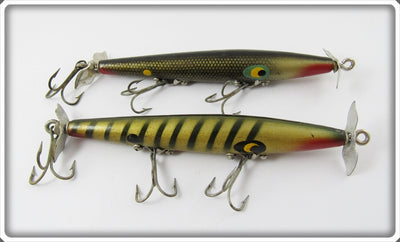 Smithwick Devils Horse Pair: Black Stripes & Gold Scale