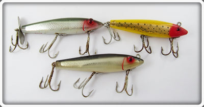 L & S Minnow Lot Of Three: 5M, TT, & 7M