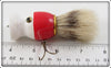 S.E Lures Red & White Shaving Badger In Box