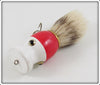 S.E Lures Red & White Shaving Badger In Box