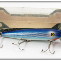 Vintage Pflueger Blue Mullet Scale Palomine Lure In Box 
