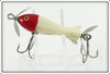Heddon Red Head White Tiny Spook