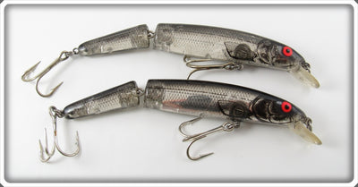 Bomber Photo Finish Black Jointed Long A Lure Pair