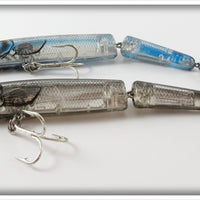 Bomber Photo Finish Black & Blue Jointed Long A Pair