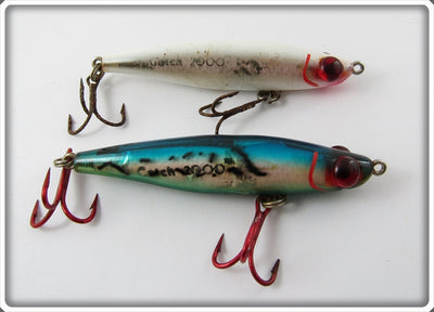 L&S Catch 2000 Pair: Blue Back & White