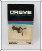 Vintage Creme Medium Frog Lure On Card