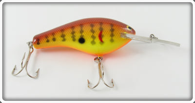 Vintage Bagley Dark Crayfish On Chartreuse DB3 Magnum Lure