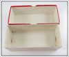 Lou J Eppinger Red & White Huskie Devle In Box