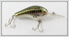Vintage Bagley Little Bass On White DB3 Divin' B 3 Lure 