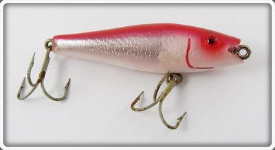 L&S Red & White MirroLure Invertible Floater Surface Popper