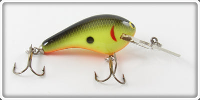 Vintage Bagley Black On Chartreuse Killer B Lure 