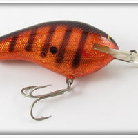 Vintage Bagley Black Stripes On Copper Foil DB3 Lure