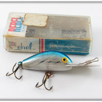 Vintage Rebel Blue Humpy Lure In Box
